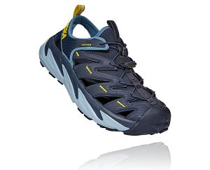 Hoka One One Hopara Mens Recovery Sandals Ombre Blue/Provincial Blue | AU-5789410